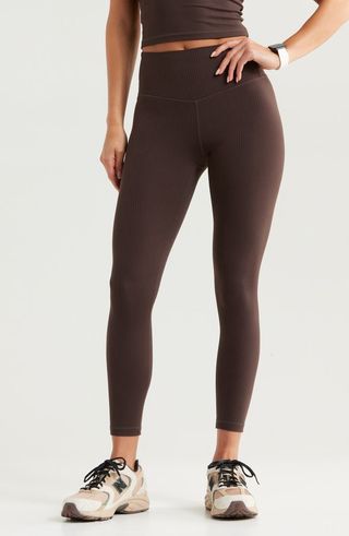 Thrive Rib High Waist 7/8 Leggings