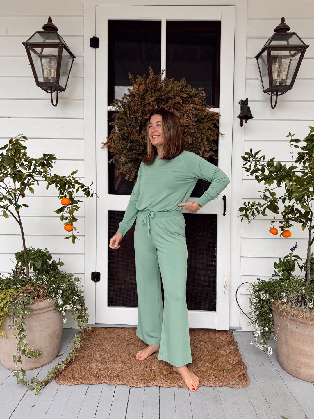 Lake Pajamas Relax Set in Boxwood