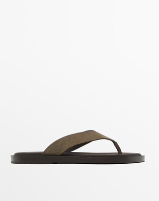 Massimo Dutti Thong Sandals