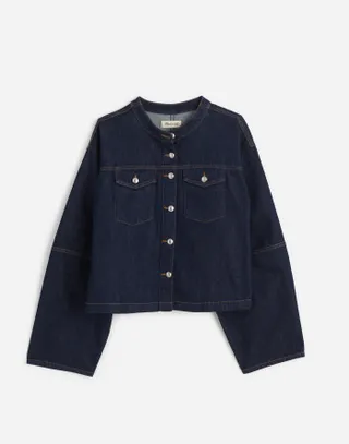 Madewell, Cocoon-Sleeve Denim Lady Jacket