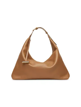 Pillow Leather Hobo Bag