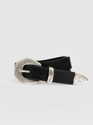 Western Belt - Black