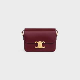 Teen Triomphe Bag in Shiny Calfskin