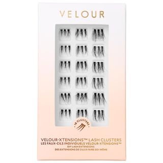 Velour Lashes, Velour-Xtensions False Lash Clusters in Natural Volume