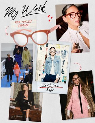 Collage of Jenna Lyons.