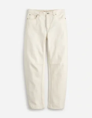 Madewell, The Darted Barrel-Leg Jean