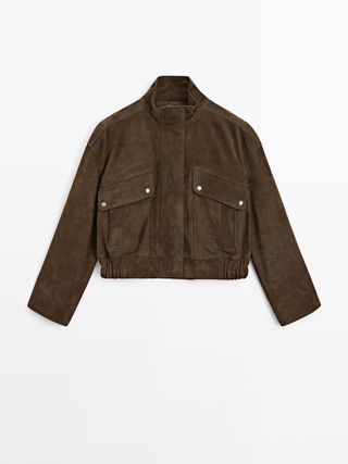 Suede Nubuck Leather Jacket