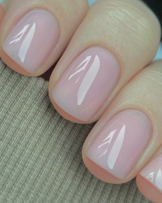 @harrietwestmoreland strawberry milk nails