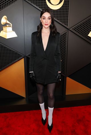 St. Vincent Grammys red carpet