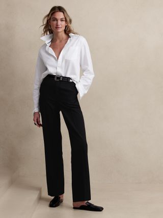 Banana Republic , Sculpted Straight Pant