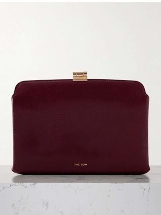 Amazon Textured-Leather Clutch