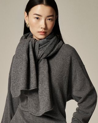 jcrew Oversized Cashmere Wrap