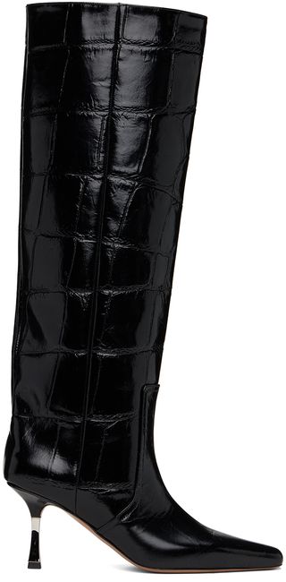 Black Bettina Tall Boots