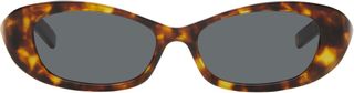 Brown 4G Liquid Sunglasses