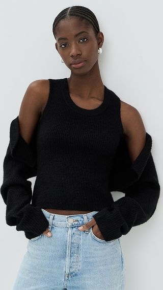 Lna Ean Shrug Sweater Set