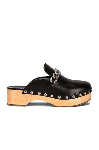 Logo Chain Clogs