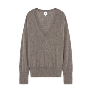 G. Label by Goop the Boyfriend V-Neck Sweater