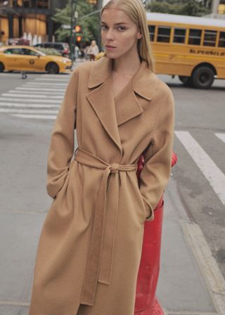 Belt Handmade Coat - Women | Mango Usa