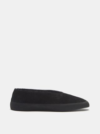 Le Monde Beryl, Apres Ski Flats in Black Shearling