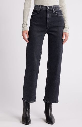 Le Sleek High Waist Ankle Straight Leg Jeans