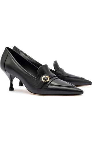 Susan Pointed Toe Loafer Pump