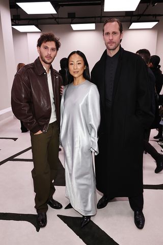 Celebrities at Calvin Klein F/W 25 show