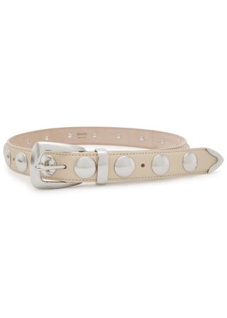 Benny Studded Leather Belt