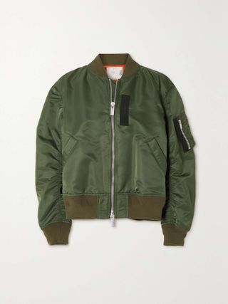 Shell Bomber Jacket