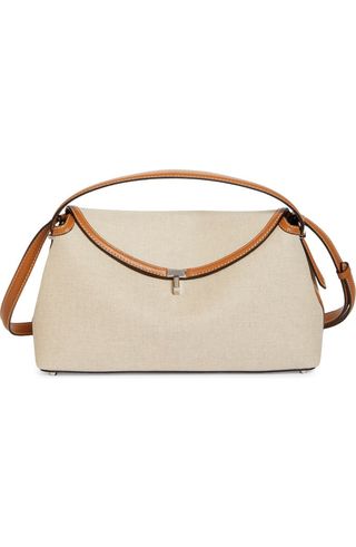 T-Lock Canvas Top Handle Bag