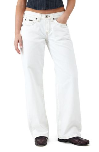 Kayla Low Rise Wide Leg Cargo Jeans