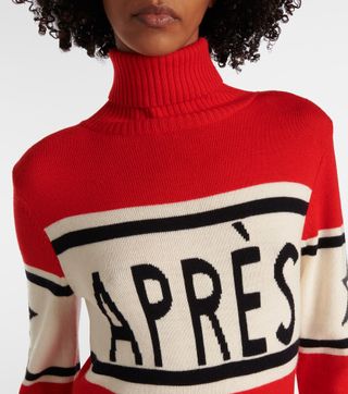 Après Intarsia Wool Turtleneck Sweater