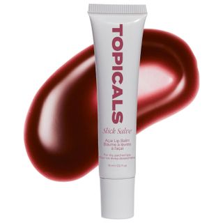 Topicals, Slick Salve Glossy Lip Balm for Soothing + Hydration