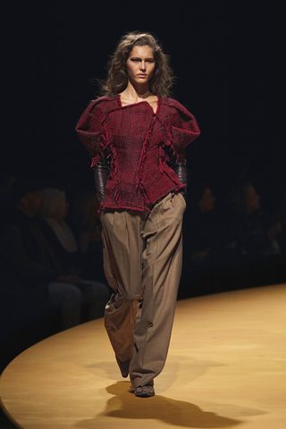 Khaite F/W 25 runway