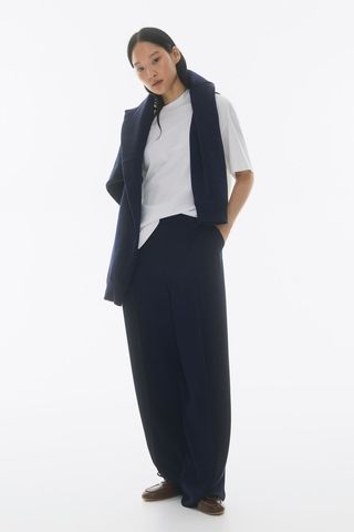 High-Waist Dress Pants