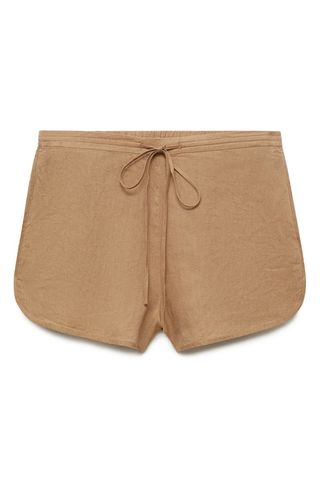 Linen Drawstring Shorts