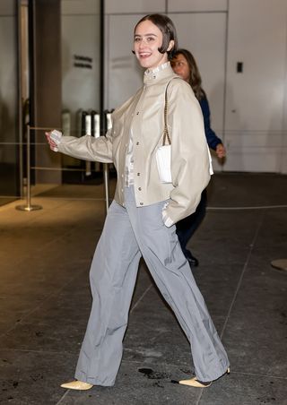 Ella Emhoff at Tory Burch F/W 25 runway show