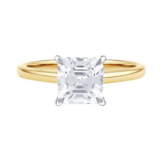 Harlow Lab Grown Diamond Engagement Ring in 14K Yellow Gold 