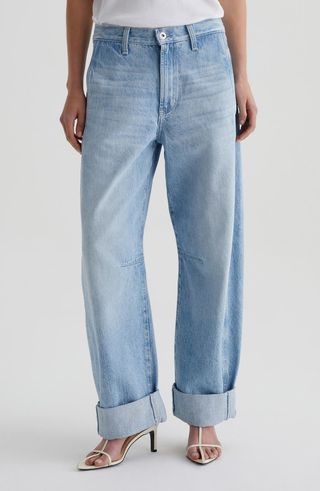 Mercer Cuffed Barrel Jeans