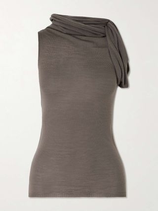 Maglia Asymmetric Wool Top