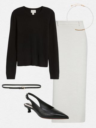 black and white nordstrom outfit