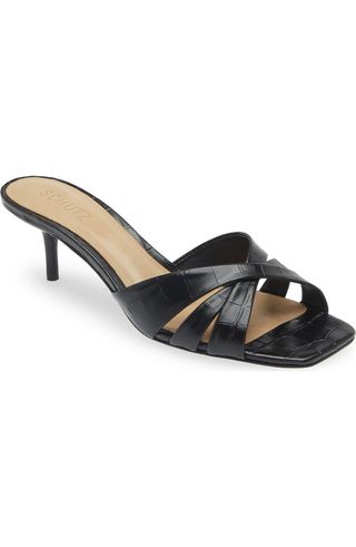 Keefa Kitten Heel Sandal