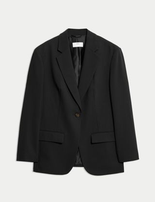 Relaxed Single Breasted Blazer