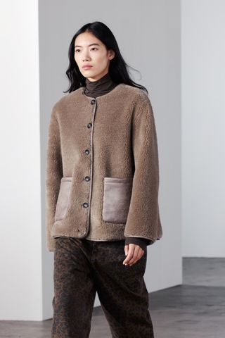 Faux Shearling Jacket