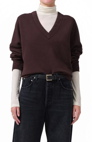 Ronan V-Neck Sweatshirt