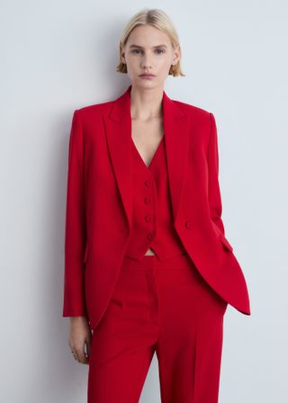 Structured Suit Jacket - Women | Mango Usa