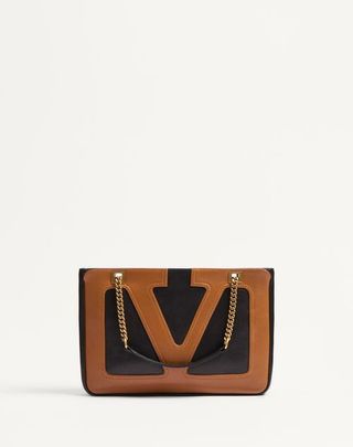 Valentino Garavani Viva Superstar Small Nappa Leather Shopping Bag