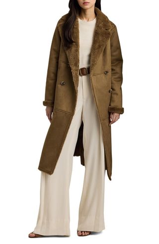 Lauren Ralph Lauren Faux Shearling Coat