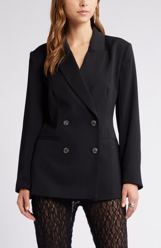 Open Edit Double Breasted Blazer