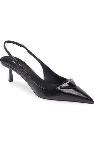 Modellerie Pointed Toe Slingback Pump