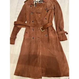 Yves Saint Laurent, Suede Trench Coat